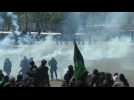 Confrontations in Paris at the May Day parade - Label : AFPTV - First images - Category : News