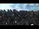 Confrontations in Paris at the May Day parade - Label : AFPTV - First images - Category : News