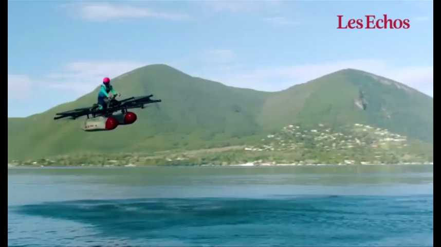 Illustration pour la vidéo «Kitty Hawk Flyer», la voiture-avion volante de Larry Page (Google)