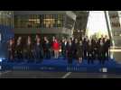 NATO: leaders pose for traditional family photo - Label : AFPTV - First images - Category : News