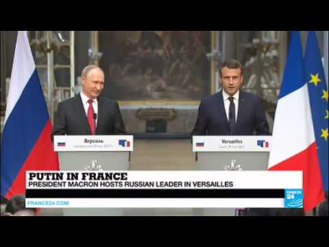REPLAY - Watch French President Macron and Russian Leader Putin's Joint Press Conference