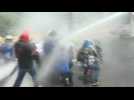 Clashes erupt at fresh protest in Caracas