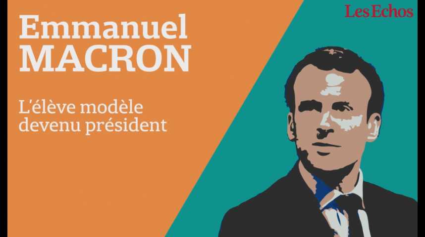 Illustration pour la vidéo Emmanuel Macron, l’élève modèle devenu président de la République 