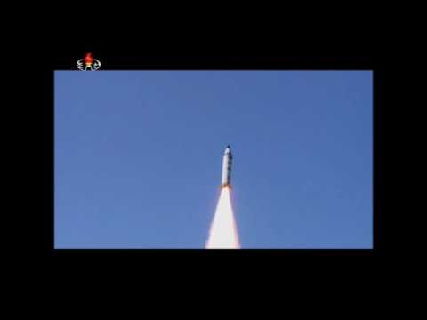 North Korea releases footage of apparent missile launch