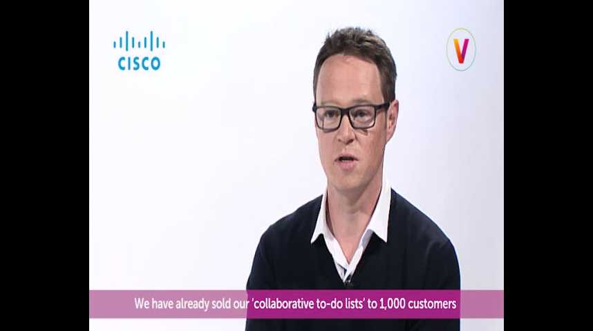 Illustration pour la vidéo Viva Technology - Cisco présente Azendoo, la startup qui aide les entreprises à optimiser leur travail en équipe en temps réel