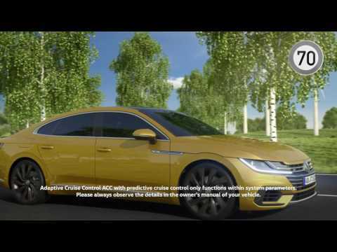 The assistance systems of the Volkswagen Arteon - Adaptive Cruise Control (ACC) | AutoMotoTV