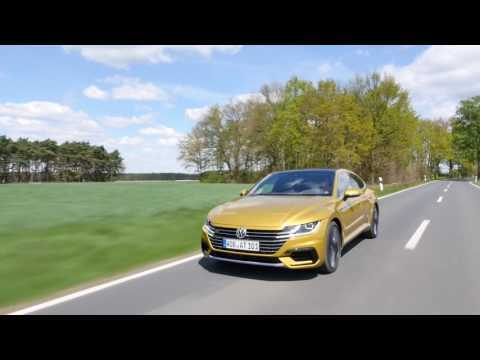 Volkswagen Arteon Elegance and Arteon R Linie Driving Video in Ohra | AutoMotoTV