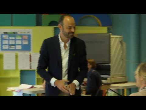 French PM casts vote in parliamentary election