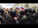 Hundreds detained as Navalny supporters protest across Russia