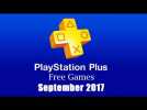 PlayStation Plus Free Games - September 2017