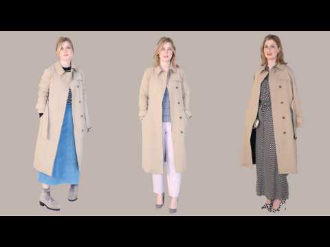 How to style a classic trench coat three ways