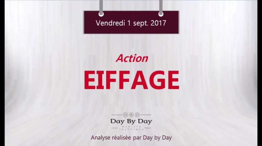 Illustration pour la vidéo Action Eiffage - sortie de triangle - Flash Analyse IG 01.09.2017