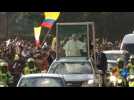 Popemobile takes Pope Francis into Bogota city centre - Label : AFPTV - First images - Category : News