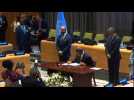 51 countries sign a treaty symbolically banning nuclear weapons