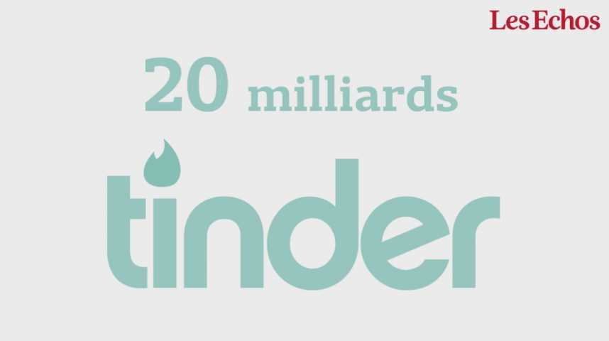 Illustration pour la vidéo Tinder : 20 milliards de « matchs » depuis 2012
