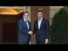 Catalonia: meeting between Pedro Sanchez and Mariano Rajoy