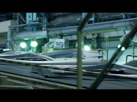 New Nissan LEAF Production - Stamping