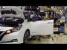 New Nissan LEAF Production - Trim and Chassis