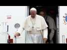 Pope Francis arrives in Colombia's Villavicencio - Label : AFPTV - First images - Category : News