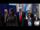 Trump arrives at UN for meeting on reform - Label : AFPTV - First images - Category : News