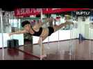 70yo Chinese Grandpa Shows Off Uncanny Pole Dancing Skills