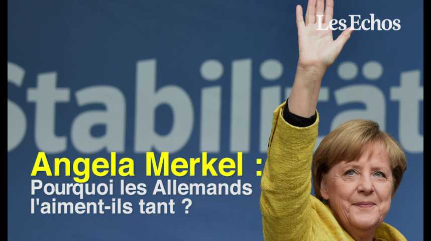 Illustration pour la vidéo Angela Merkel : pourquoi les Allemands l'aiment-ils tant ?