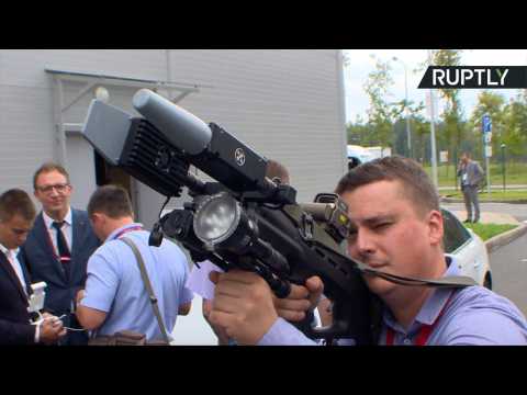 Kalashnikov Unveils REX-1 Anti-Drone Gun at 'Army 2017' Expo