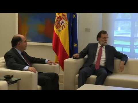 Madrid: Rajoy meets Venezuela opposition leader