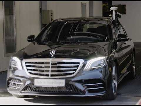 Pilot test of the automated driving of the new Mercedes-Benz S-Class