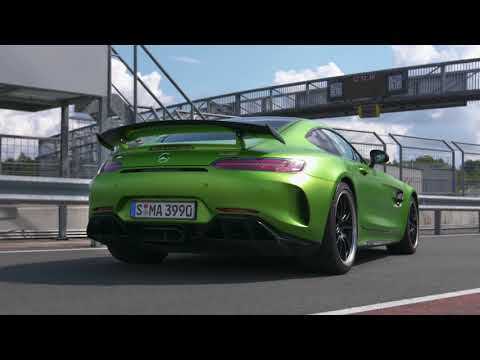 Mercedes-AMG GT R AMG Design in green hell magno