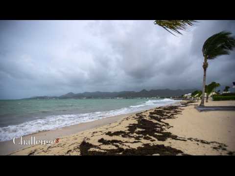 Ouragan Irma : alerte violette dans les Antilles françaises