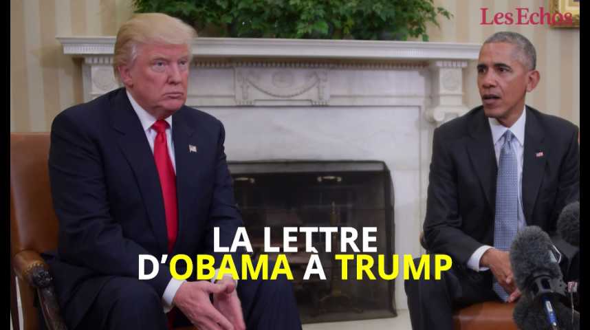 Illustration pour la vidéo La lettre d’Obama à Trump