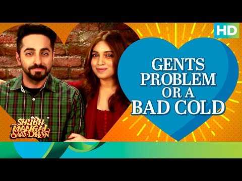 ‘Gents’ Problem or a bad cold | Shubh Mangal Saavdhan | Ayushmann Khurrana & Bhumi Pednekar