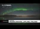 Wow: Northern lights illuminate Lapland sky