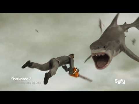 Sharknado 2 - Bande annonce 3 - VO - (2014)