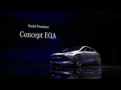Mercedes Benz Press Conference at the Frankfurt Motor Show 2017 - Presentation Concept EQA