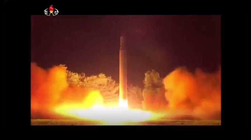 Illustration pour la vidéo Un missile nord-coréen a survolé le Japon