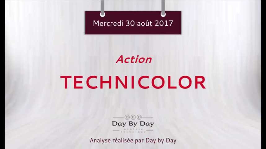 Illustration pour la vidéo Action Technicolor - la baisse se poursuit - Flash Analyse IG 30.08.2017