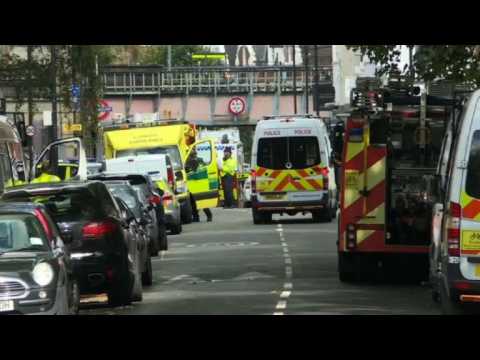 At least 22 injured in London Underground bomb attack