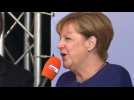 Germany: Angela Merkel holds rally ahead of election