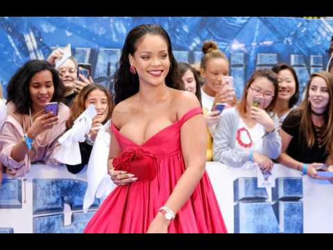 Rihanna remembers being blamed for the UK's wet summer