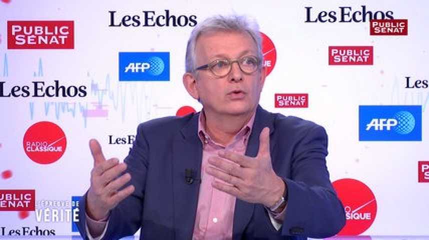 Illustration pour la vidéo « Si on laisse faire Macron, on va vers des ruptures graves du modèle social français », estime Pierre Laurent