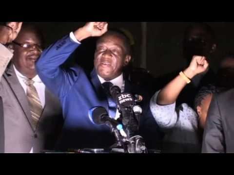 Zimbabwe's next leader returns after Mugabe exit