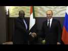 Putin meets with Sudanese President Omar al-Bashir