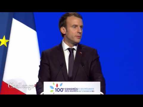 Ce qu'il faut retenir du discours d'Emmanuel Macron devant les maires de France