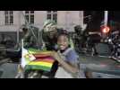 Zimbabwe crowds thank soldiers as Mugabe resigns