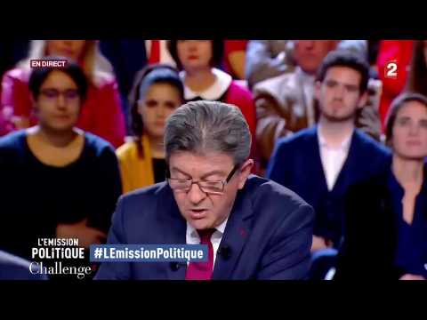 3 moments chauds de Jean-Luc Mélenchon à l'Emission Politique