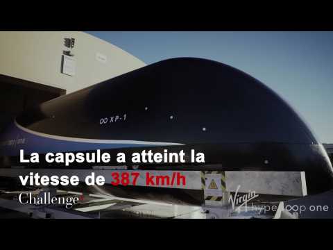 Hyperloop One dépasse un nouveau record de vitesse