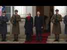 British PM Theresa May in Warsaw for Poland-UK summit - Label : AFPTV - First images - Category : News