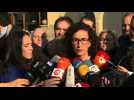 Catalan pro-independence leader Marta Rovira encourages voters